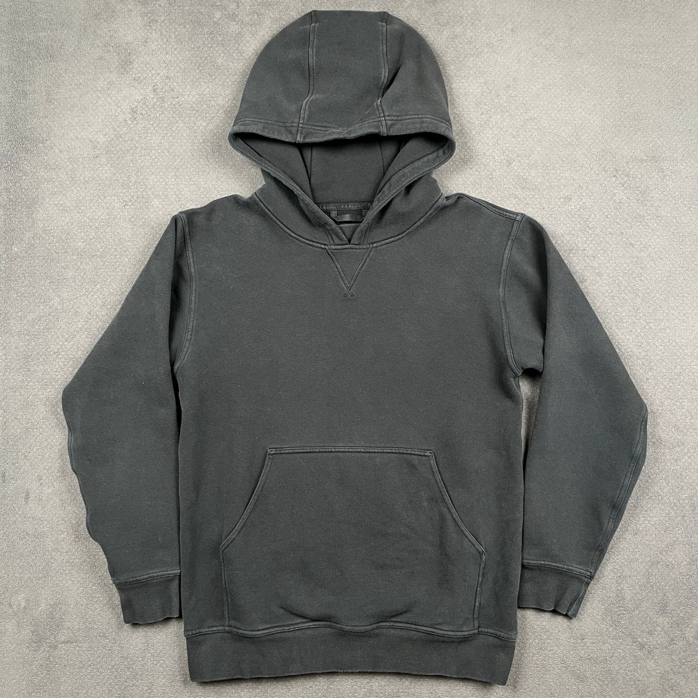 Lululemon All Yours Hoodie Womens 6 Black Fleece Pullover Sweatshirt LW3DLDS
